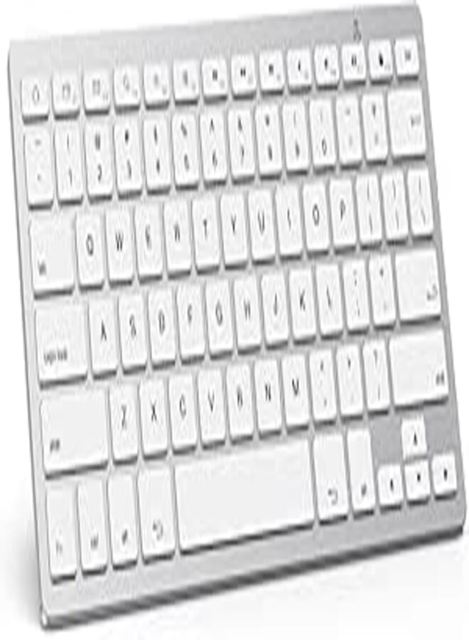 OMOTON Bluetooth Keyboard for Mac, Compact Wireless Keyboard Compatible With MacBook, iMac, Mac Mini, Laptop and PC